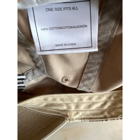 Adidas Khaki Beige Hat Cap Adjustable - Picture 4 of 4